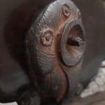 Buste femme danseuse balinaise en bronze - esprit brocante hermin
