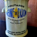 Distributeur de moutarde Reine de Dijon - esprit brocante hermin