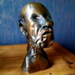 Hippocrate bronze de Jean Roulland - esprit brocante hermin 1