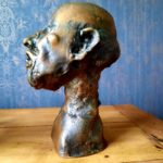 Hippocrate bronze de Jean Roulland - esprit brocante hermin 1