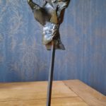 Sculpture bronze Michel Charpentier XXème - esprit brocante hermin