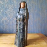 Vierge terre cuite par Stella Laurent - Esprit Brocante Hermin